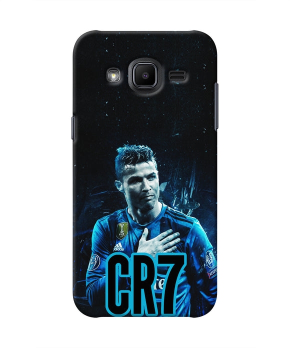 Christiano Ronaldo Blue Samsung J2 2017 Real 4D Back Cover