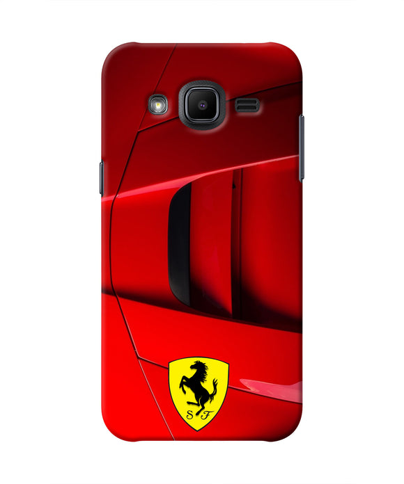 Ferrari Car Samsung J2 2017 Real 4D Back Cover