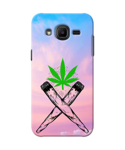 Weed Dreamy Samsung J2 2017 Real 4D Back Cover