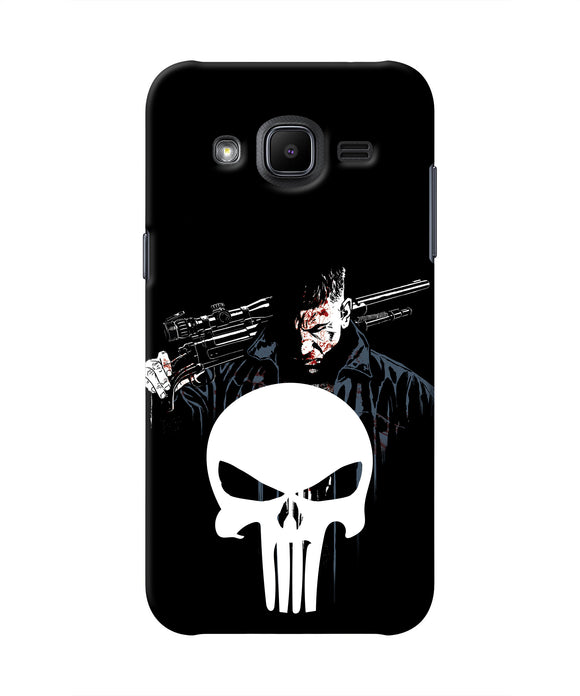 Punisher Character Samsung J2 2017 Real 4D Back Cover