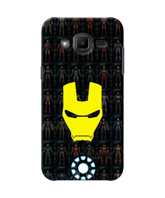 Iron Man Suit Samsung J2 2017 Real 4D Back Cover