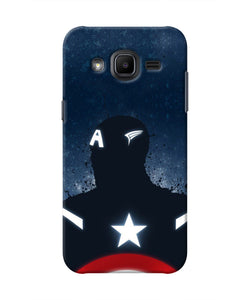 Captain america Shield Samsung J2 2017 Real 4D Back Cover