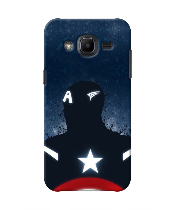 Captain america Shield Samsung J2 2017 Real 4D Back Cover