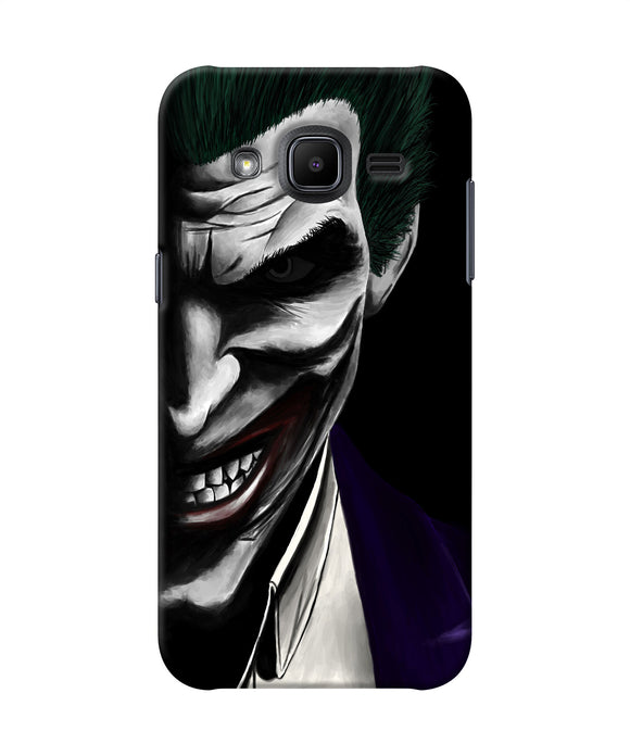 The Joker Black Samsung J2 2017 Back Cover