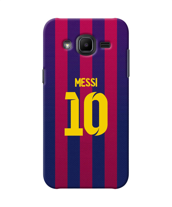Messi 10 Tshirt Samsung J2 2017 Back Cover