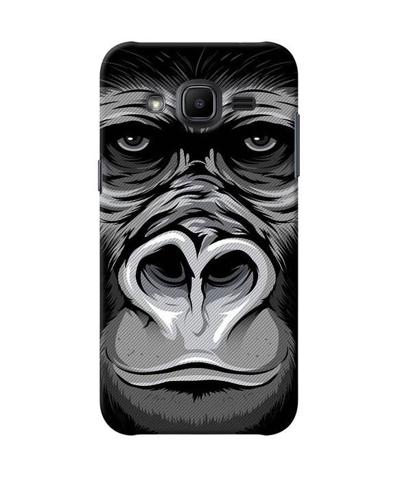 Black Chimpanzee Samsung J2 2017 Back Cover