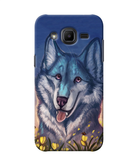 Cute Wolf Samsung J2 2017 Back Cover