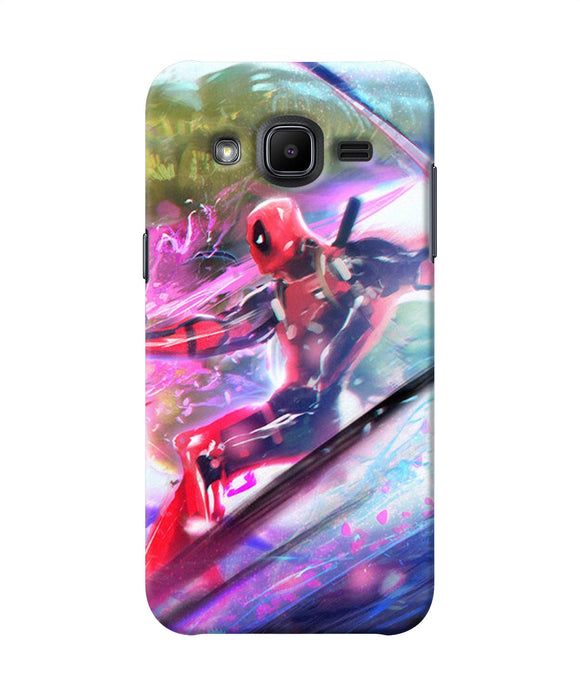 Deadpool Super Hero Samsung J2 2017 Back Cover