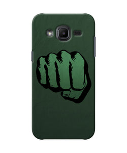 Hulk Smash Logo Samsung J2 2017 Back Cover