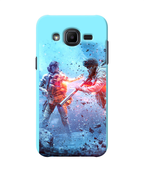 Pubg Water Fight Samsung J2 2017 Back Cover