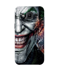 Joker Half Face Samsung J2 2017 Back Cover