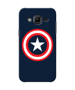 Captain America Logo Samsung J2 2017 Back Cover