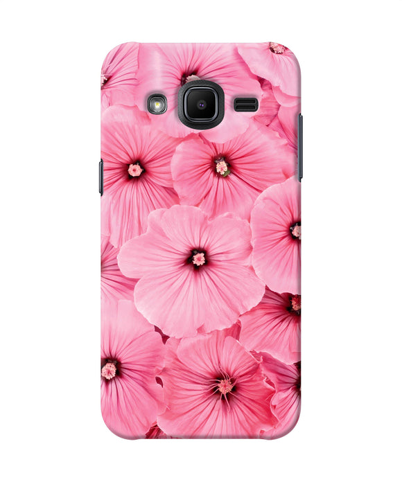 Pink Flowers Samsung J2 2017 Back Cover