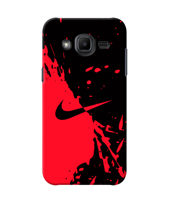 Nike Red Black Poster Samsung J2 2017 Back Cover