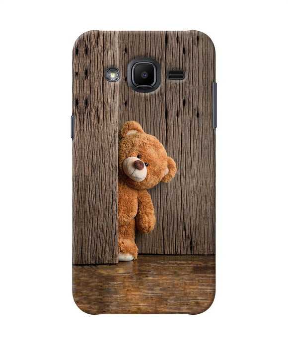 Teddy Wooden Samsung J2 2017 Back Cover