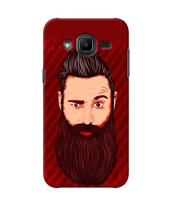 Beardo Character Samsung J2 2017 Back Cover