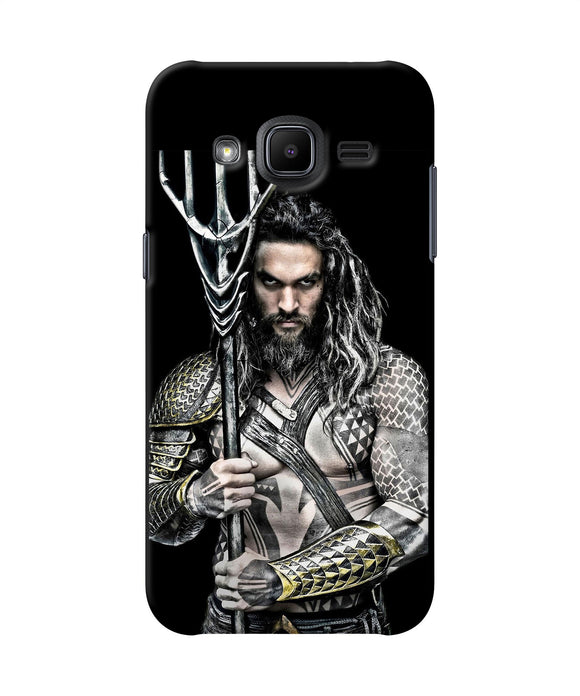 Aquaman Trident Black Samsung J2 2017 Back Cover