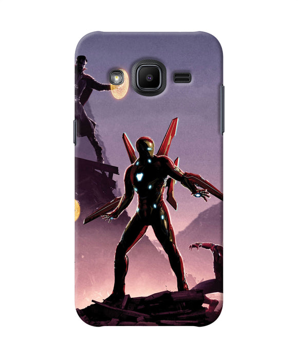 Ironman On Planet Samsung J2 2017 Back Cover