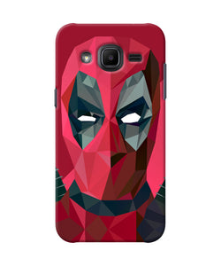 Abstract Deadpool Full Mask Samsung J2 2017 Back Cover