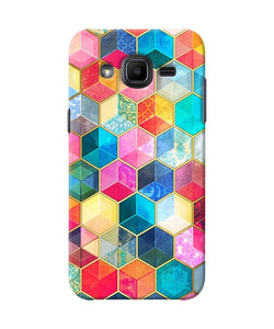 Abstract Color Box Samsung J2 2017 Back Cover