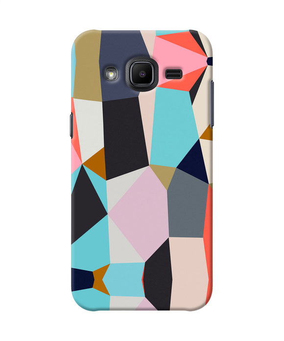 Abstract Colorful Shapes Samsung J2 2017 Back Cover