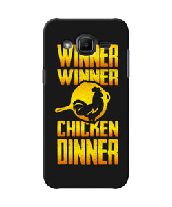 Pubg Chicken Dinner Samsung J2 2017 Back Cover