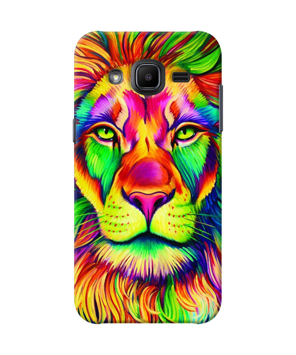 Lion Color Poster Samsung J2 2017 Back Cover