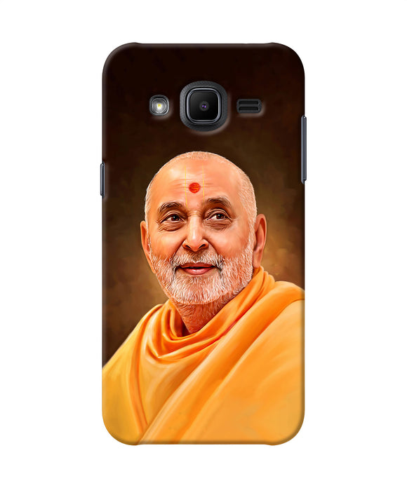 Pramukh Swami Painting Samsung J2 2017 Back Cover