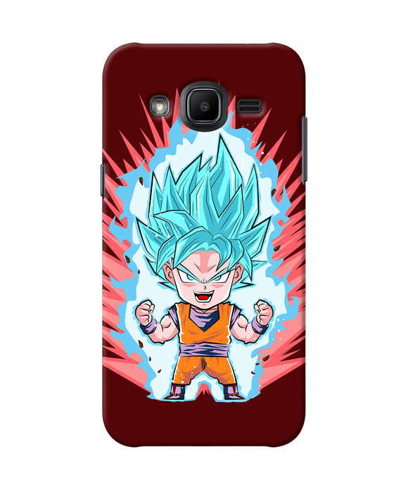 Goku Little Character Samsung J2 2017 Back Cover