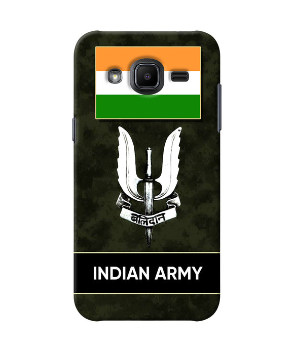 Indian Flag Balidan Logo Samsung J2 2017 Back Cover