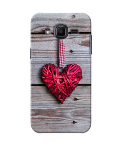 Lace Heart Samsung J2 2017 Back Cover