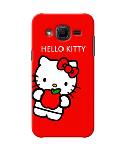 Hello Kitty Red Samsung J2 2017 Back Cover