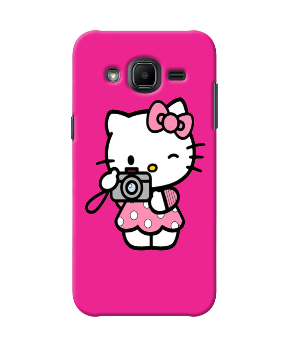 Hello Kitty Cam Pink Samsung J2 2017 Back Cover