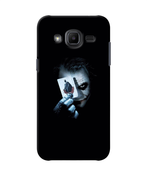 Joker Dark Knight Card Samsung J2 2017 Back Cover