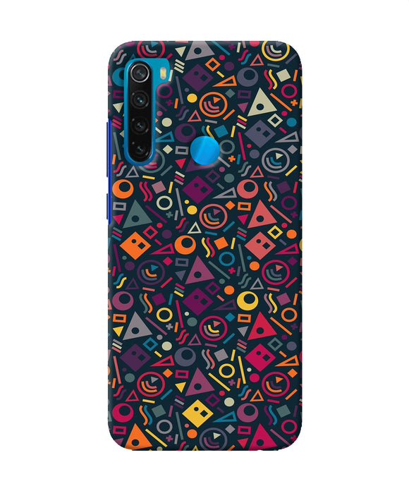 Geometric Abstract Redmi Note 8 Back Cover