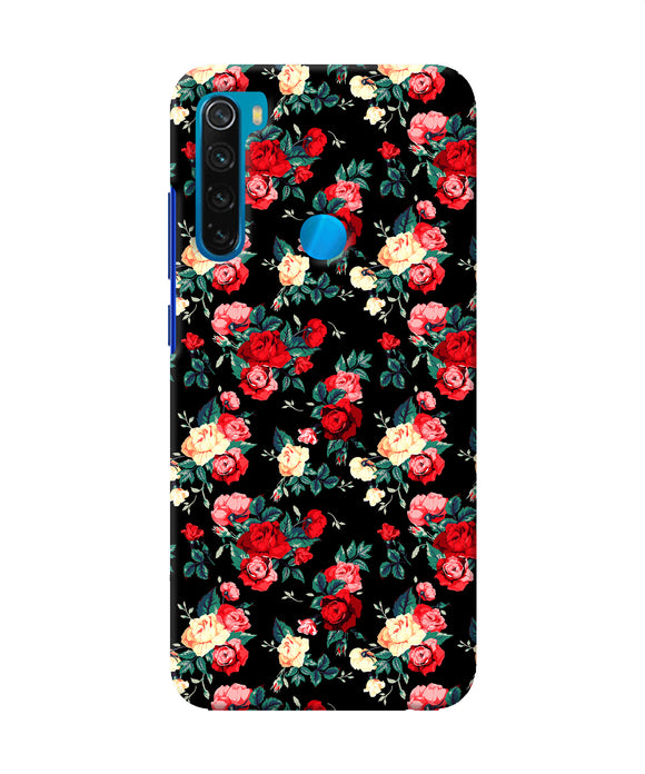 Rose Pattern Redmi Note 8 Back Cover