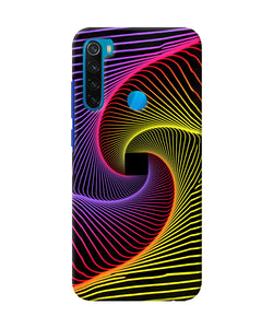 Colorful Strings Redmi Note 8 Back Cover