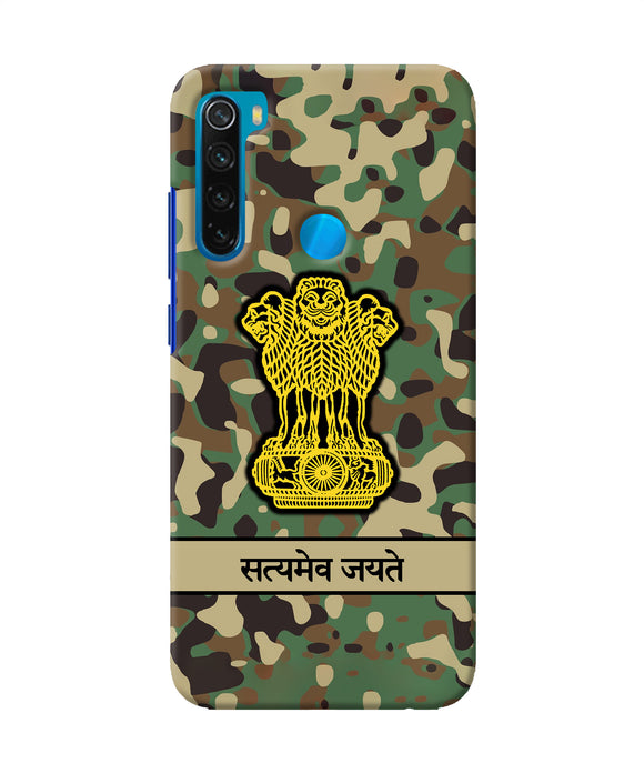 Satyamev Jayate Army Redmi Note 8 Back Cover