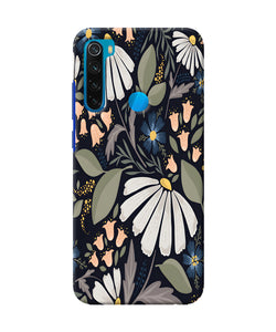 Flowers Art Redmi Note 8 Back Cover