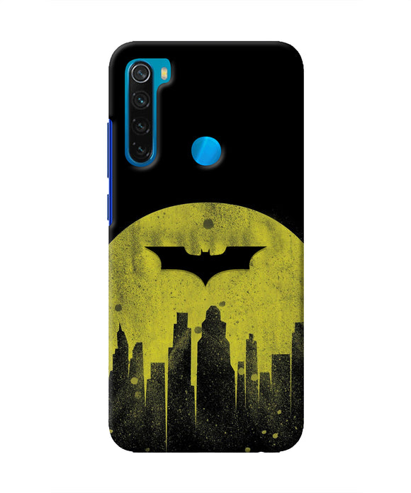 Batman Sunset Redmi Note 8 Real 4D Back Cover