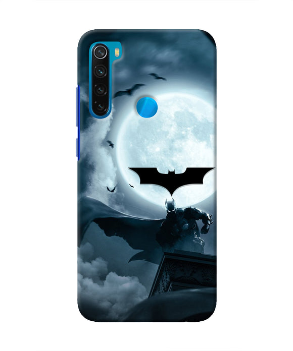 Batman Rises Redmi Note 8 Real 4D Back Cover