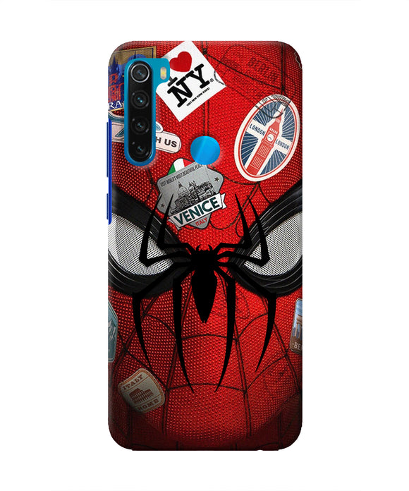 Spiderman Far from Home Redmi Note 8 Real 4D Back Cover