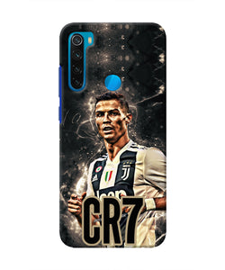 CR7 Dark Redmi Note 8 Real 4D Back Cover