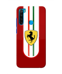 Ferrari Art Redmi Note 8 Real 4D Back Cover