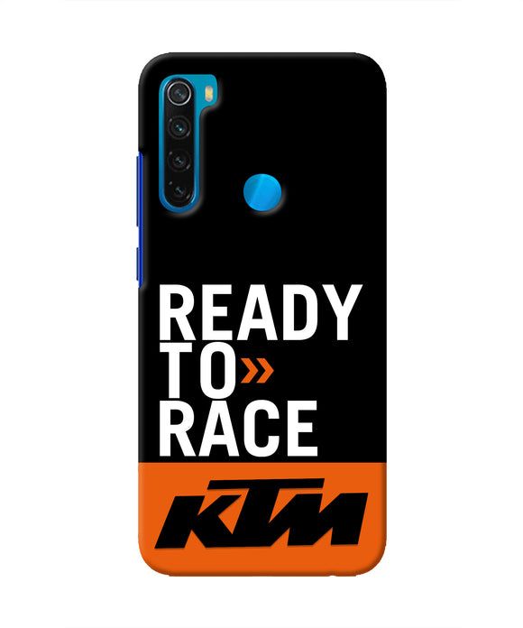 KTM Ready To Race Redmi Note 8 Real 4D Back Cover