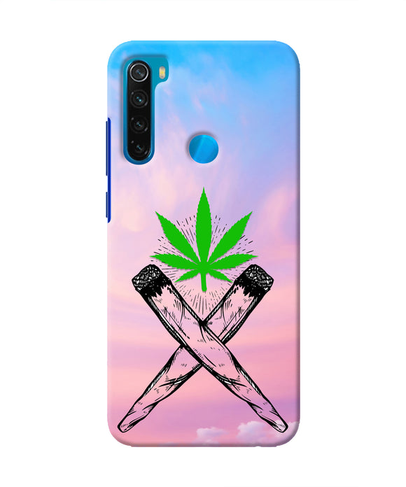 Weed Dreamy Redmi Note 8 Real 4D Back Cover