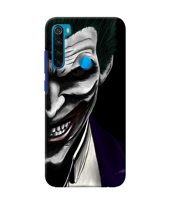 The Joker Black Redmi Note 8 Back Cover