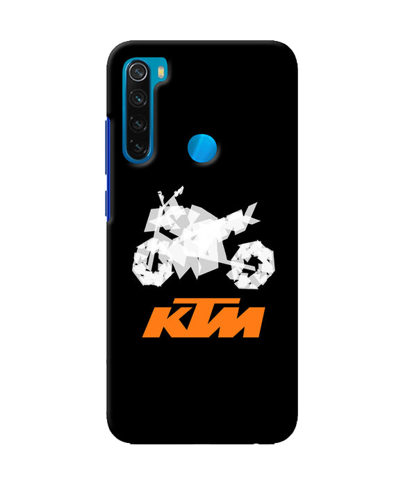 Ktm Sketch Redmi Note 8 Back Cover