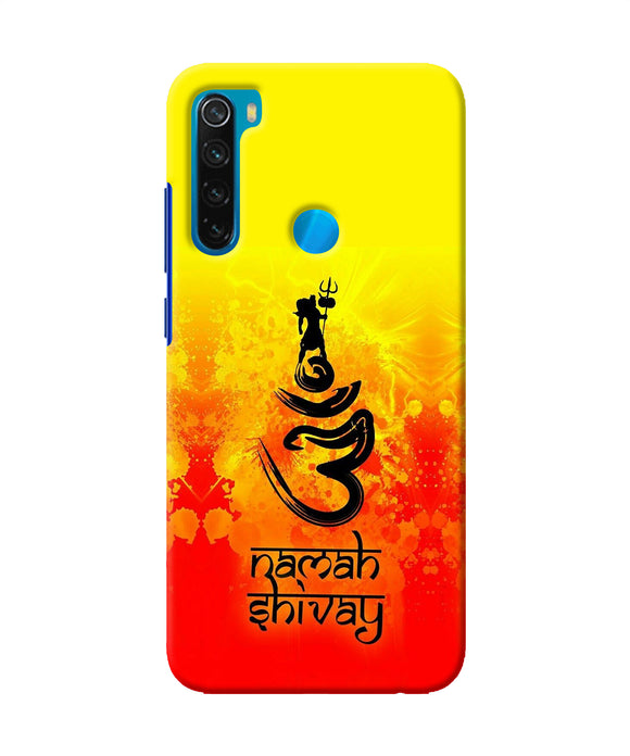 Om Namah Shivay Redmi Note 8 Back Cover