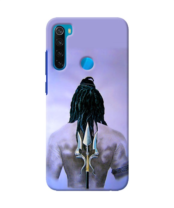 Lord Shiva Back Redmi Note 8 Back Cover